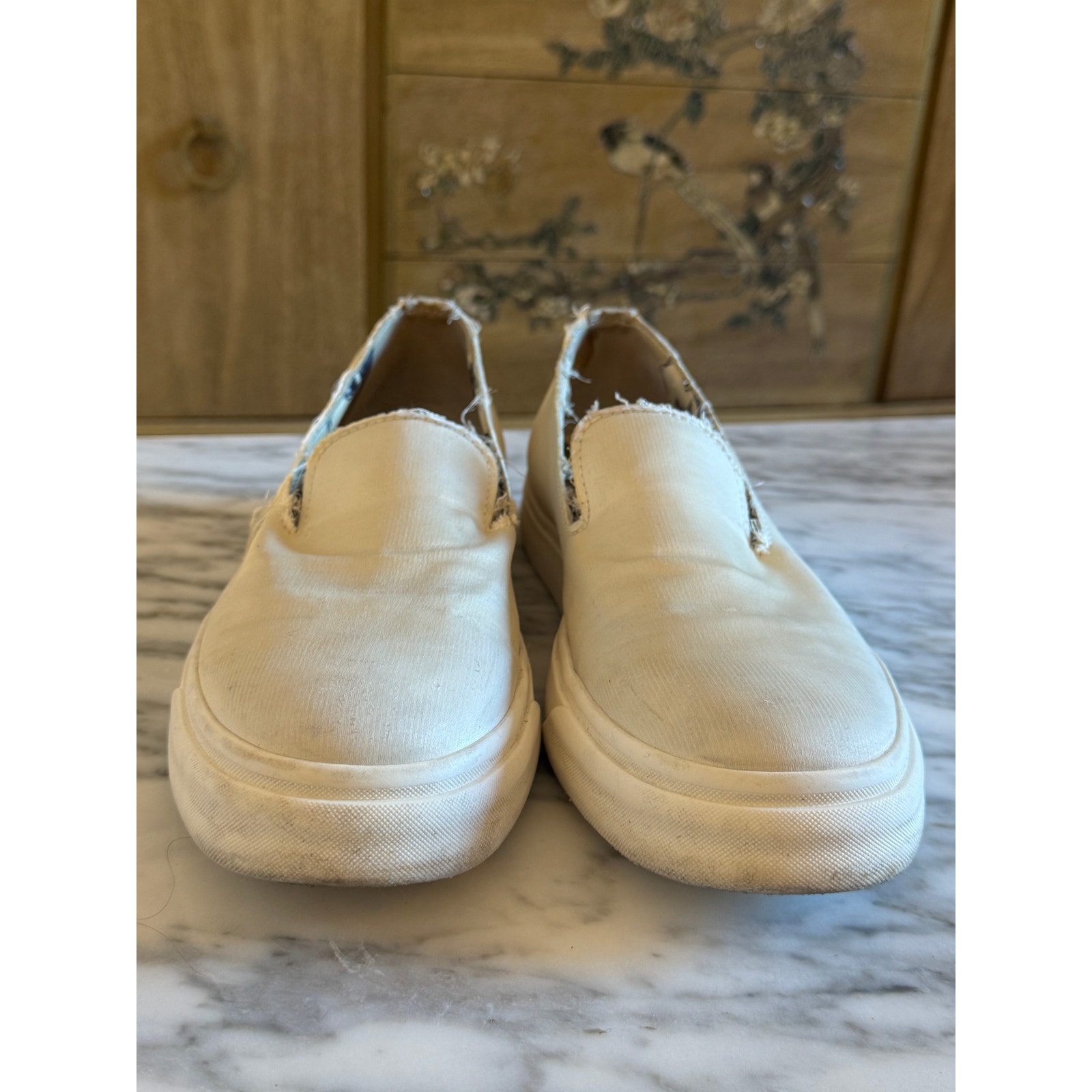 La Perla X Giuseppe Zanotti Satin Slip-On Sneakers